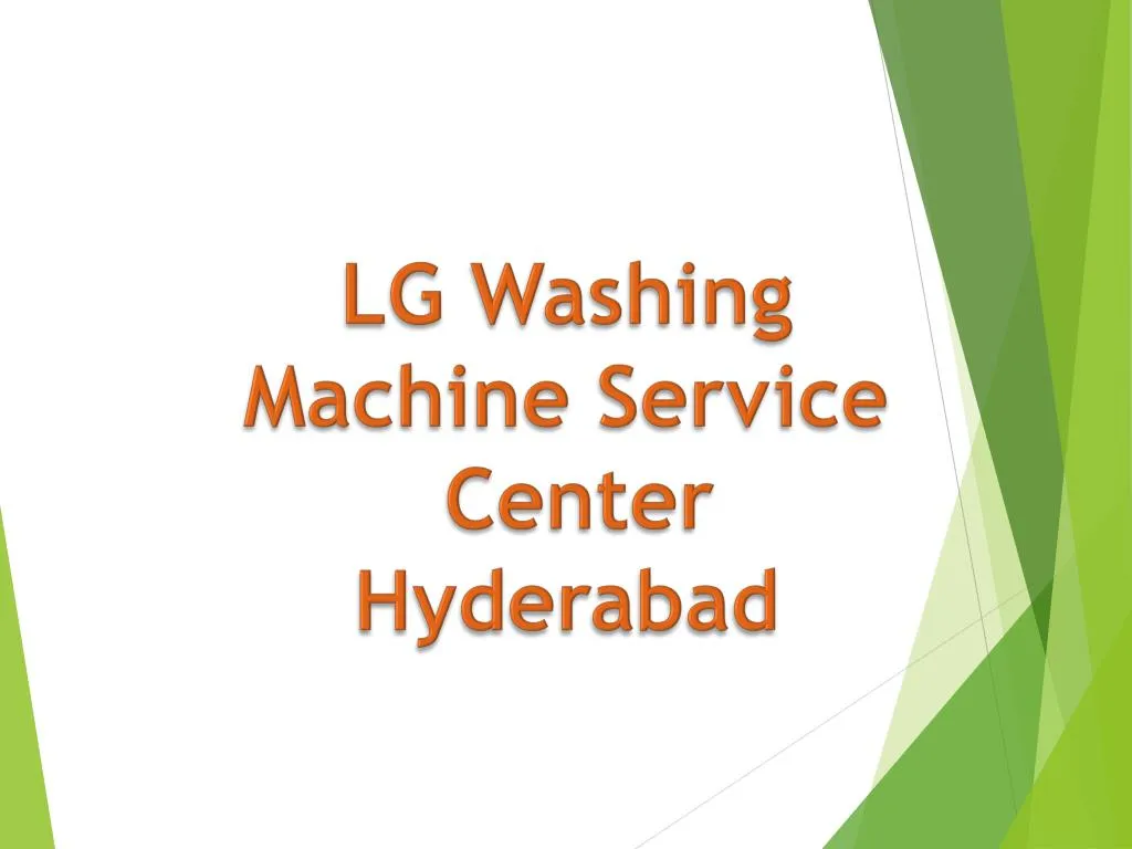 lg washing machine service center hyderabad