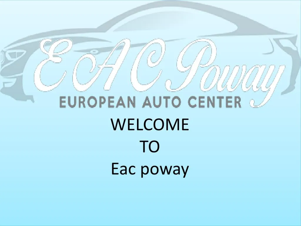 welcome to eac poway