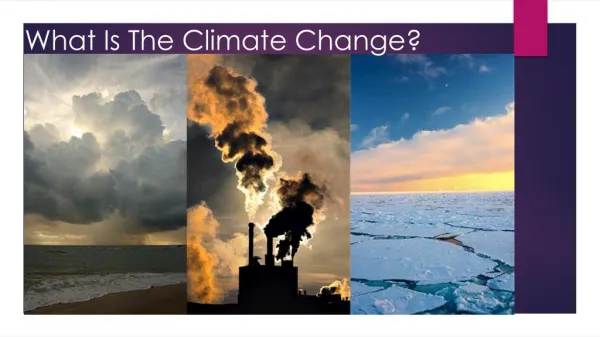 What Is The Climate Change