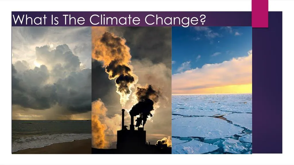 what is the climate change