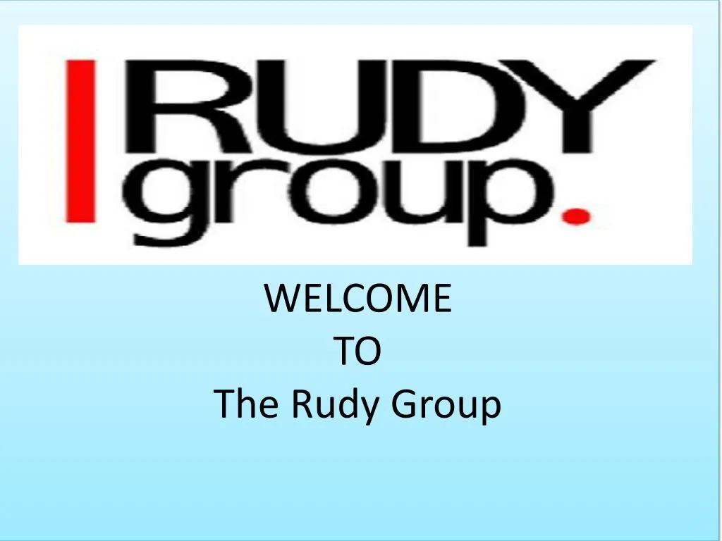 welcome to the rudy group
