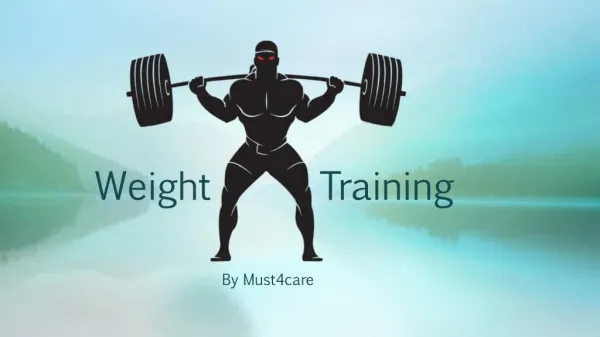 Weight Training for Beginners