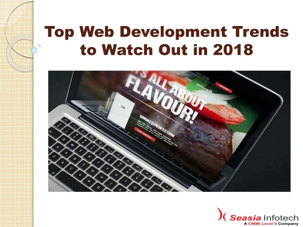 top web development trends to watch out in 2018