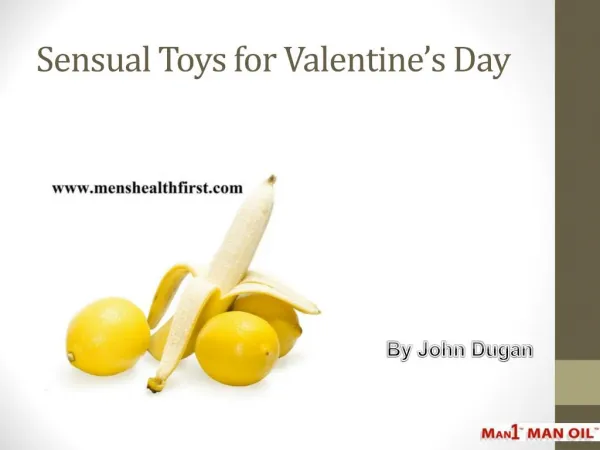 Sensual Toys for Valentine’s Day