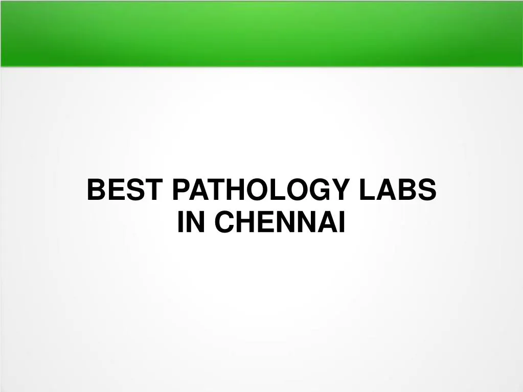 best pathology labs in chennai