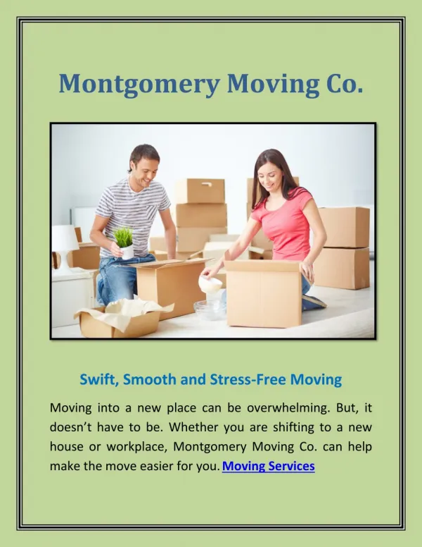 Montgomery Moving Co.