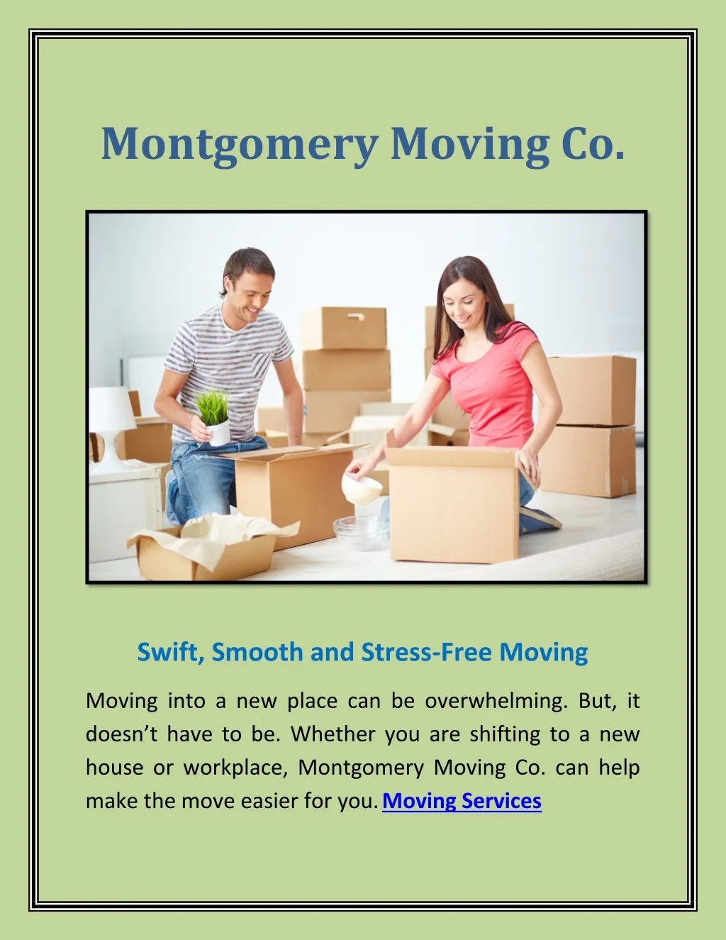 montgomery moving co