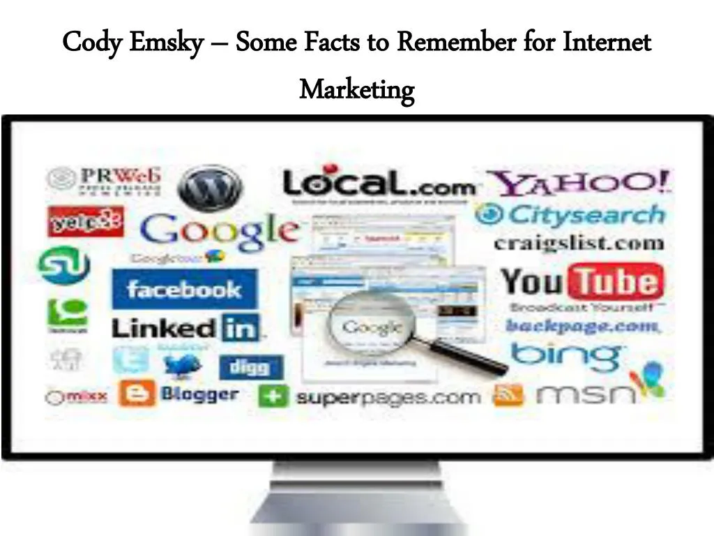 cody emsky some facts to remember for internet marketing
