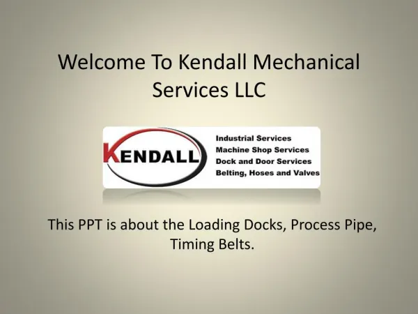 Loading docks at www kendallstl com