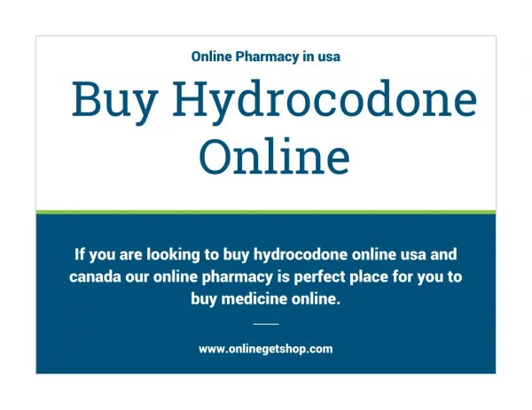 Buy Hydrocodone Online usa | hydrocodone online pharmacy