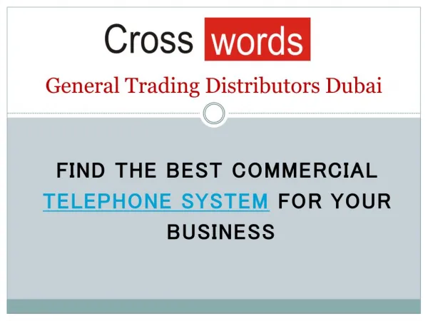 Find the Best Commercial Telephone System for Your Business
