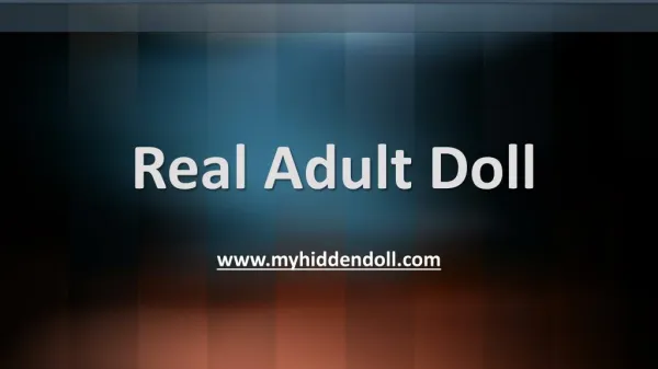 Real Adult Doll