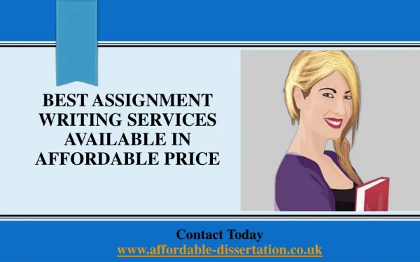 Best Assignment Writing Services Available in Affordable Price