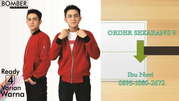 0895-1080-2672 | Agen Jaket Wanita Tanah Abang