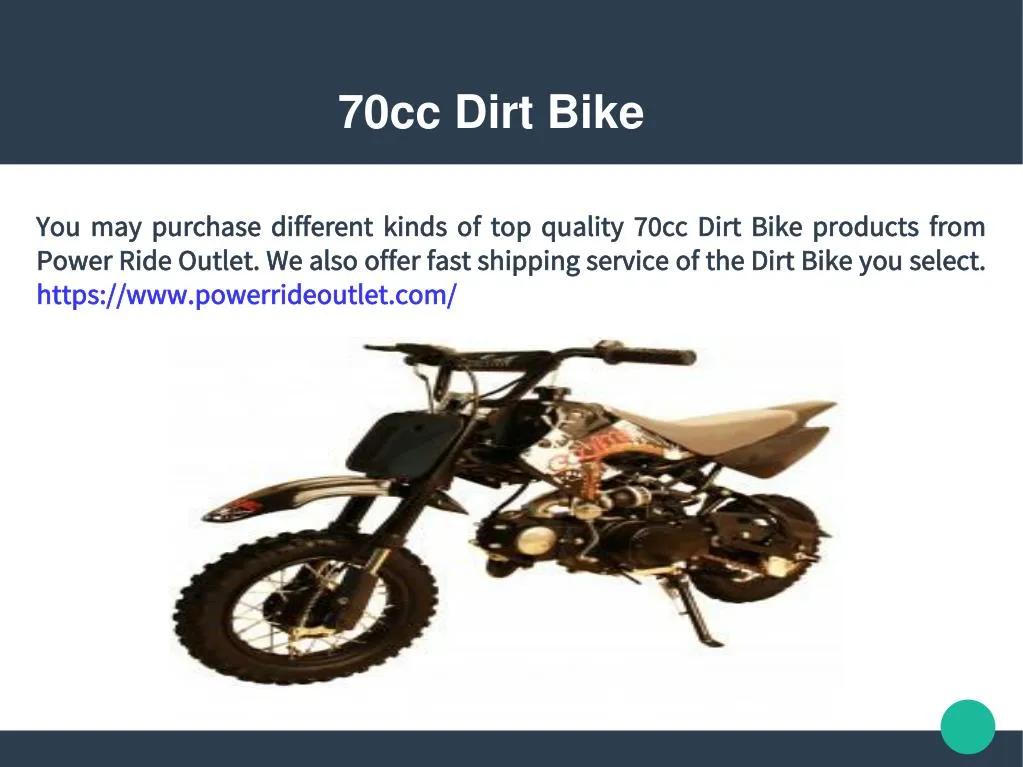 70cc dirt bike