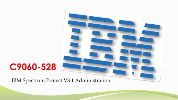 IBM C9060-528 Braindumps