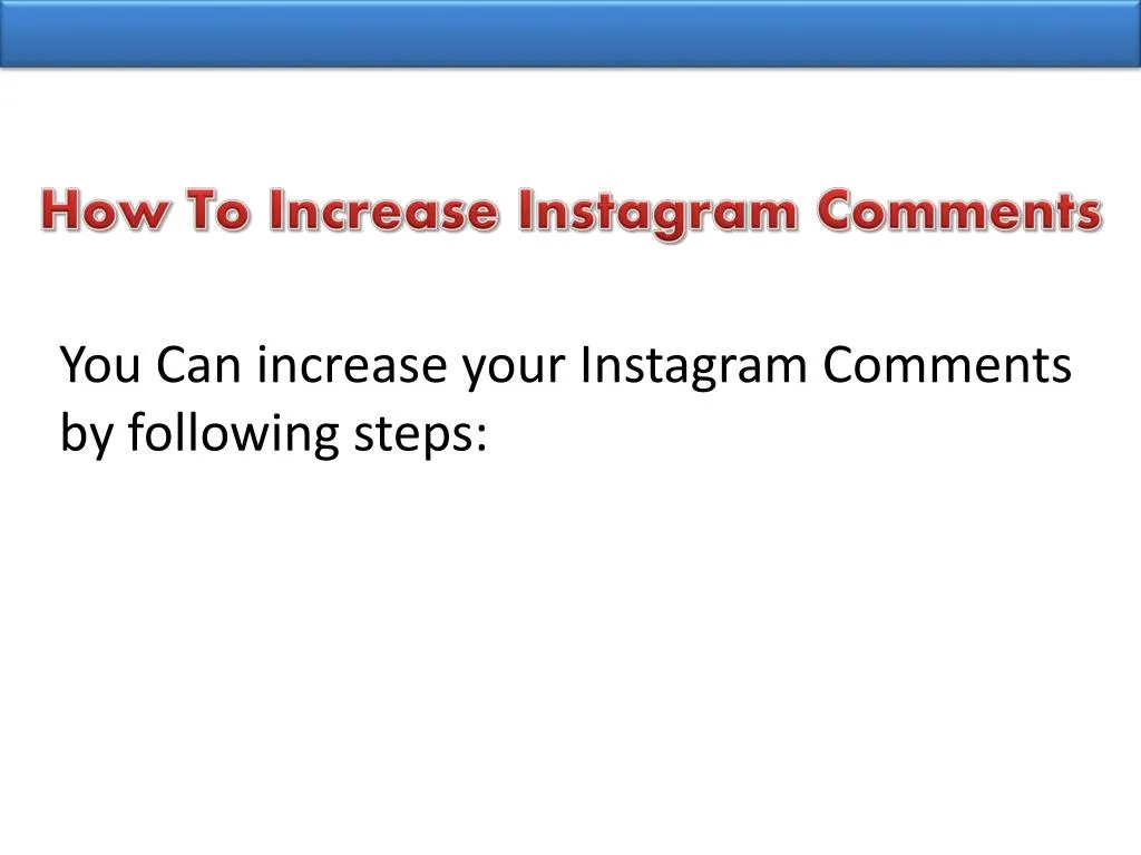 how to increase instagram comments