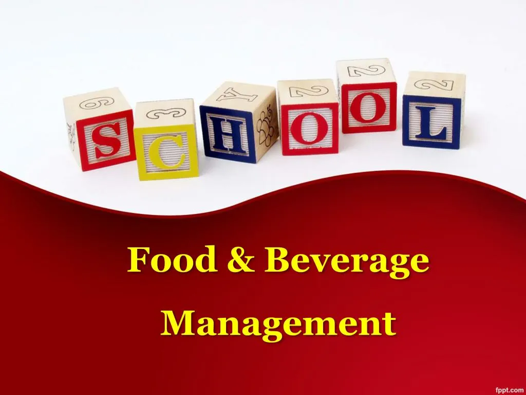 food beverage management