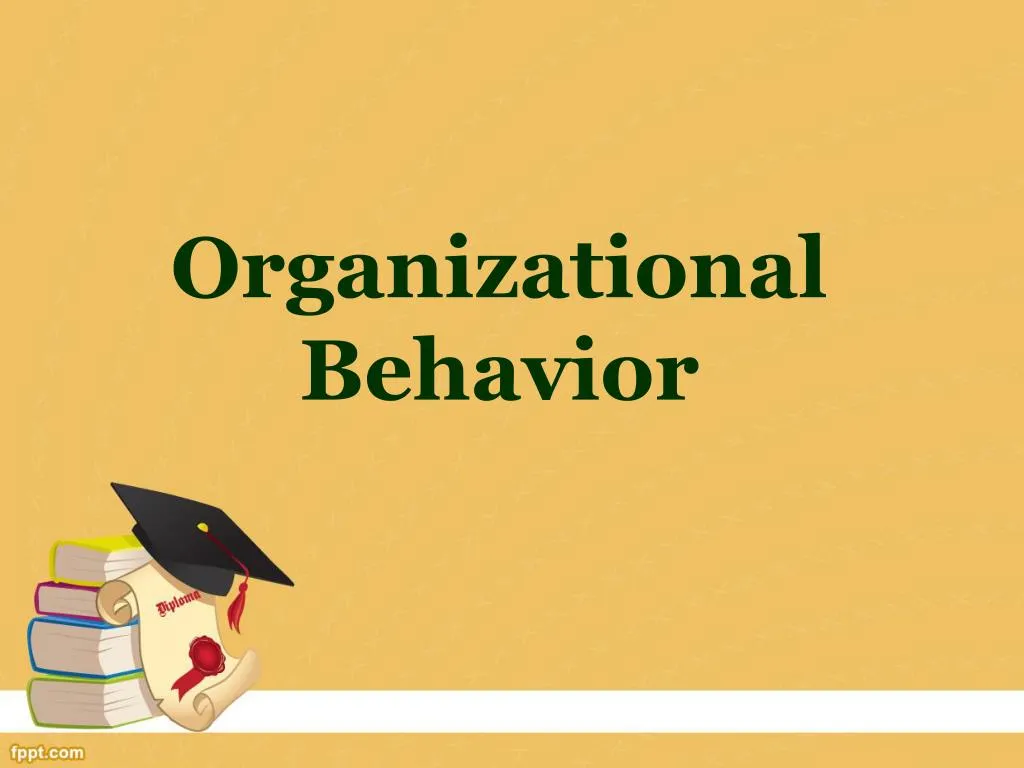 organizational behavior