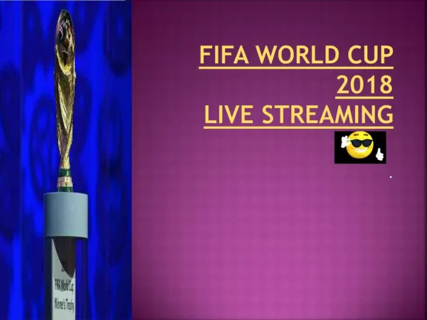 FIFA World Cup Live Streaming|Final Draw