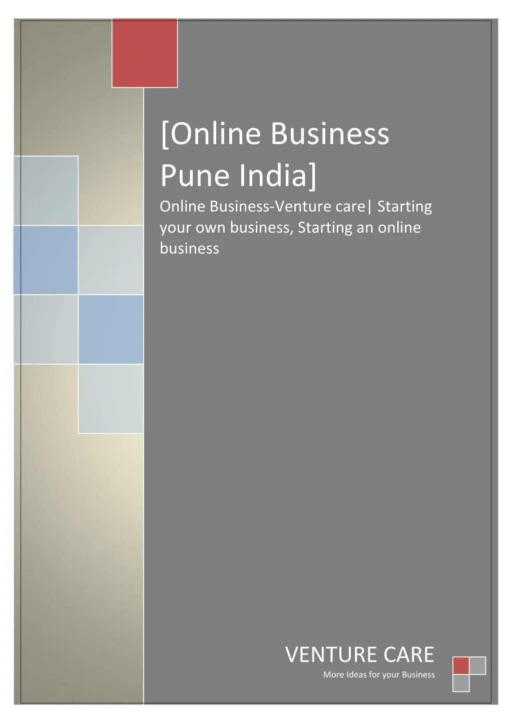 online business pune india online business
