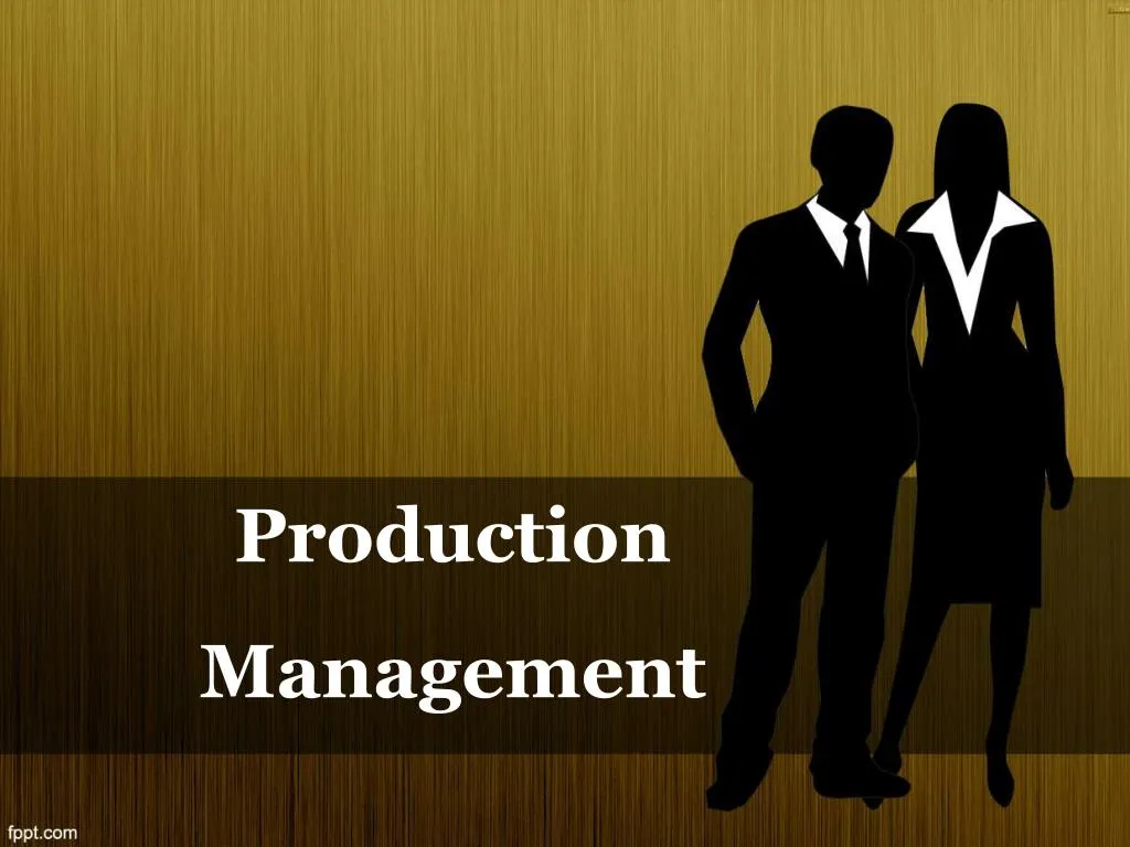 production management