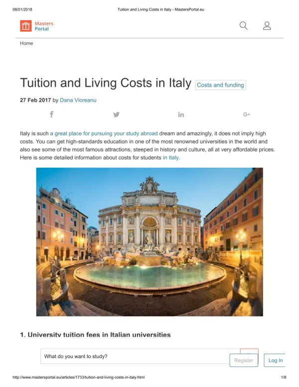 Study in Italy Consultants in Hyderaabd