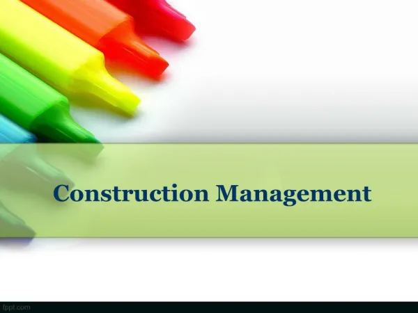 construction management