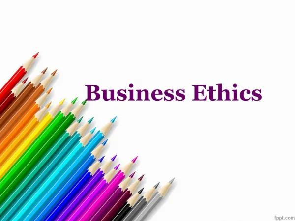 business ethics