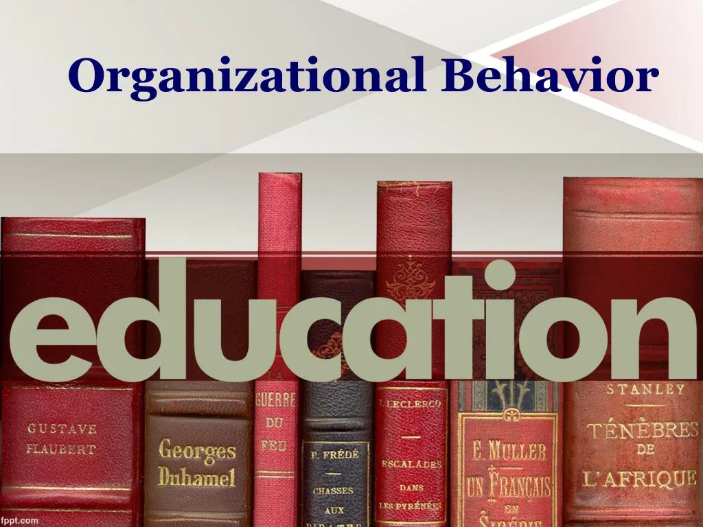 organizational behavior