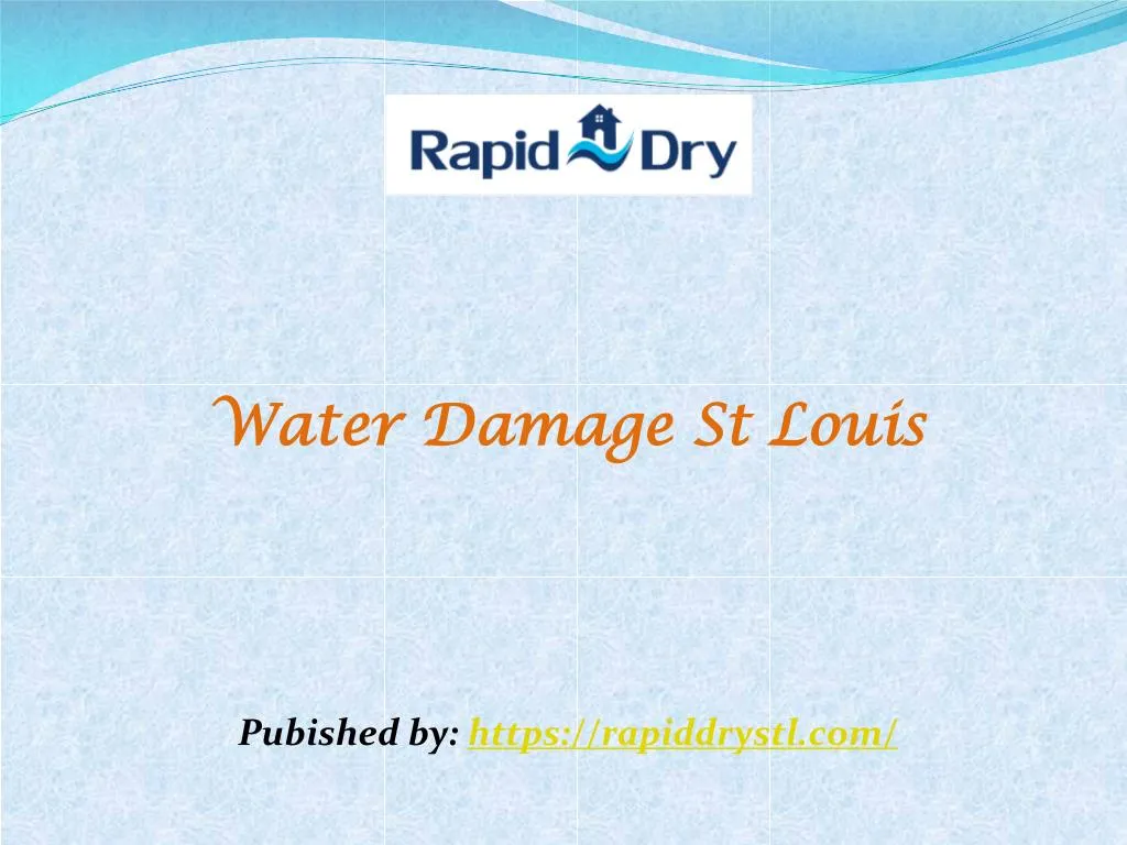 water damage st louis pubished by https