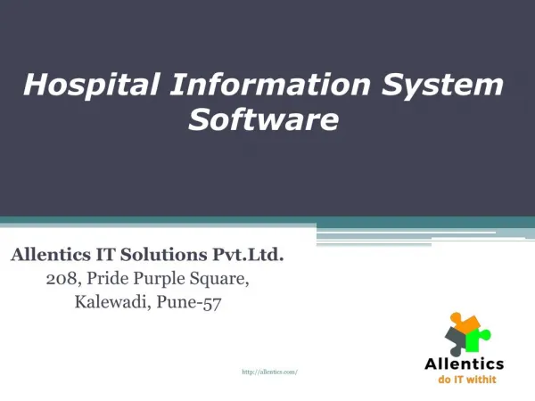 Hospital Management System Software PPT