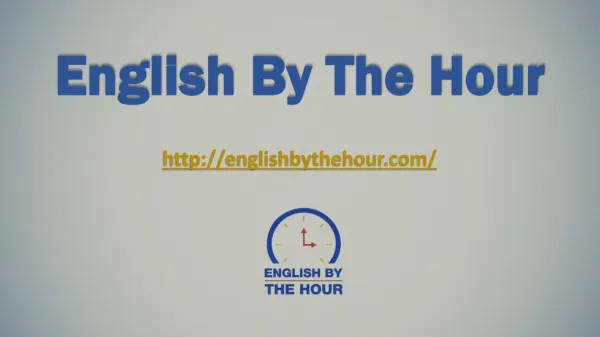 Improve your american english accent - English By The Hour