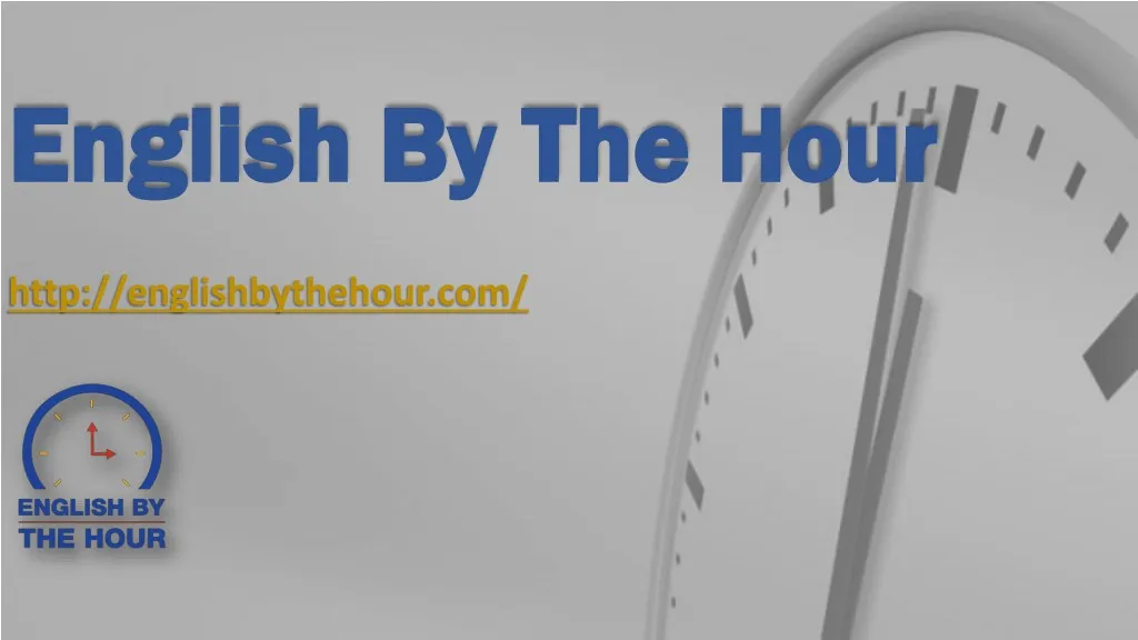 english by the hour english by the hour