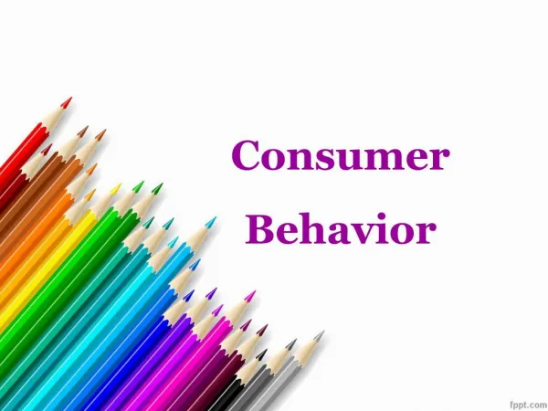 consumer behavior