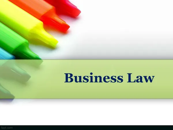 business law