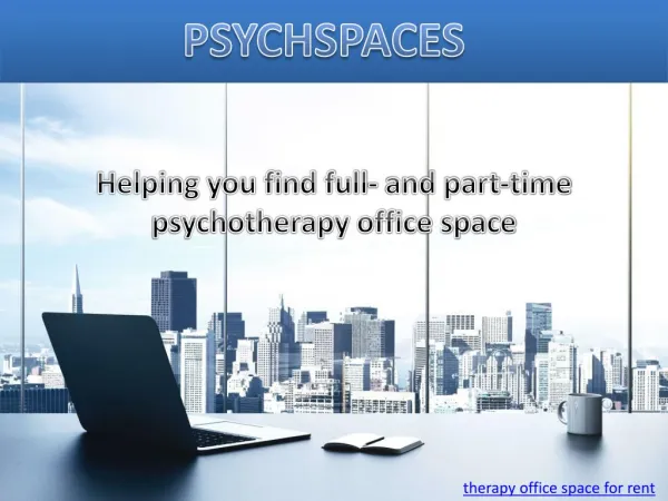 Psychotherapy Office Spaces | Find it On rent Or List it Online