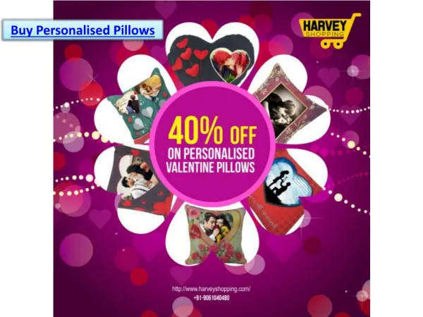 Valentine day Offer Harvey Shopping - Pillow printing