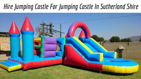 Hire Jumping Castle for Jumping Castle in Sutherland Shire