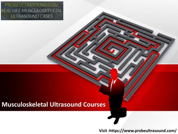 Musculoskeletal Ultrasound Courses