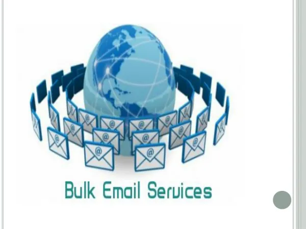 Bulk Email Service Provider Company India