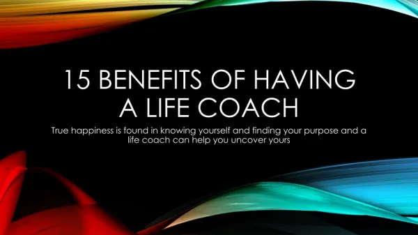 15 Benefits Of Having A Life Coach