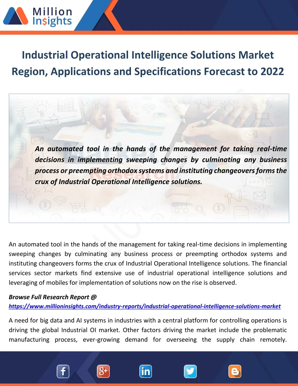 industrial operational intelligence solutions