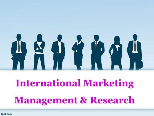 international marketing management research
