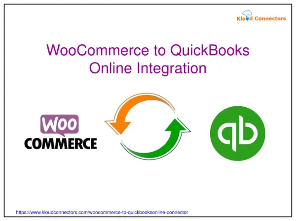 WooCommerce Quickbooks Online Integration