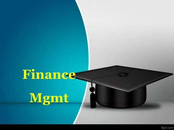 finance mgmt
