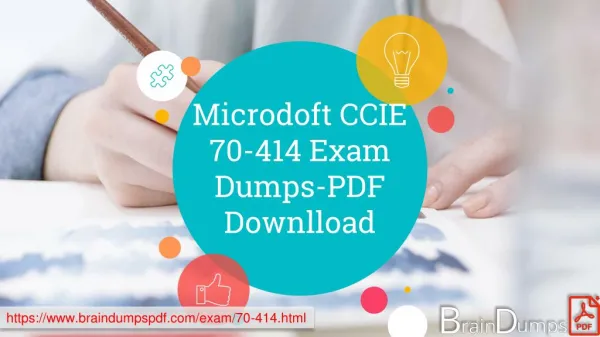 The Latest Microsoft 70-414 Exam Study Guide & Exam Dumps