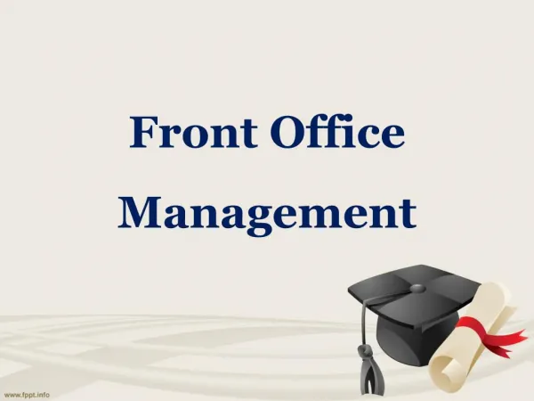 front office management