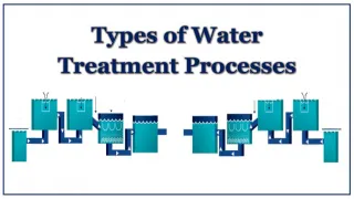Types of Water Treatment Processes