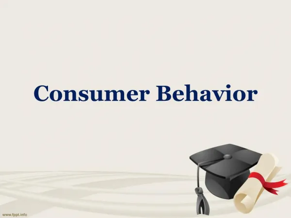 consumer behavior
